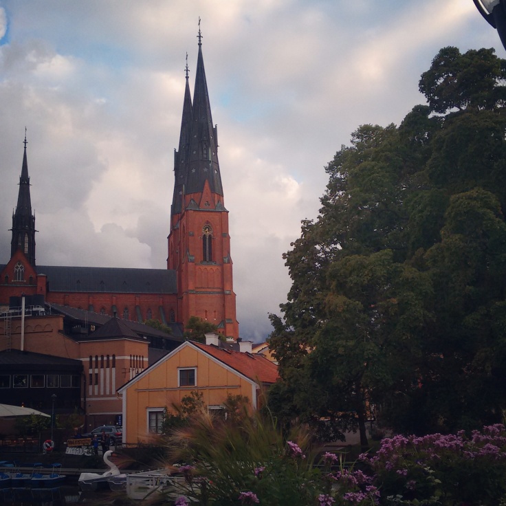 Uppsala; cathedral; domkyrka, Dom; Summer in Uppsala